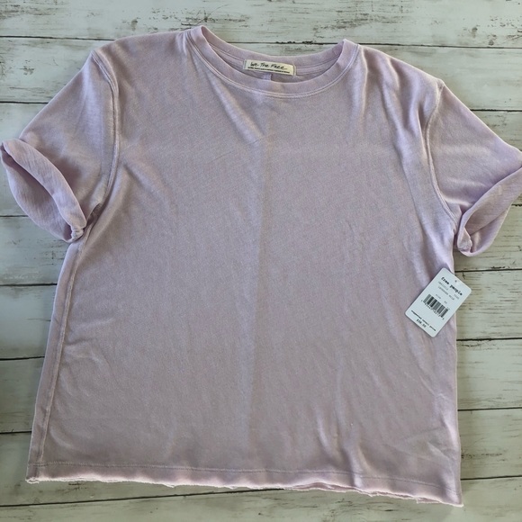 FREE PEOPLE t-shirt lavanderia milk - Picture 4 of 8